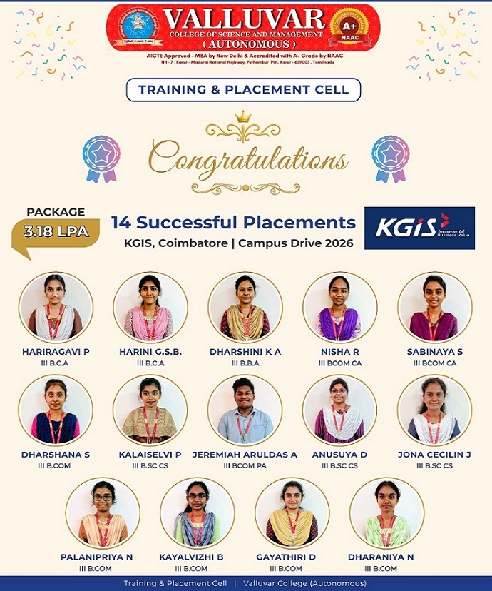 KGIS Placements 2025-26